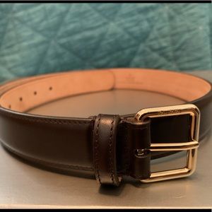 Gucci brown leather belt - size 85/34